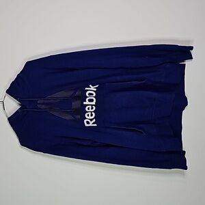 REEBOK large blue hoodie